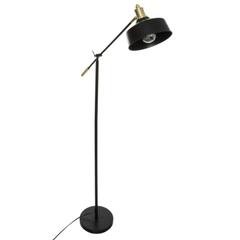 Lampadaire arc h. 155 cm flower noir pas cher