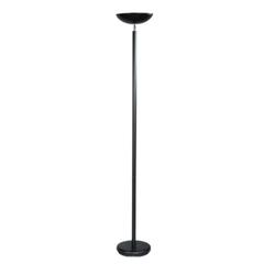 Lampadaire halogène arkonen noir pas cher