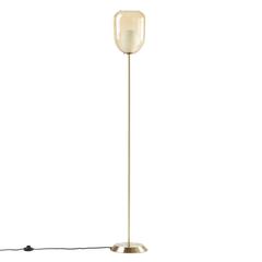 Lampadaire laiton et double verre , bumble pas cher