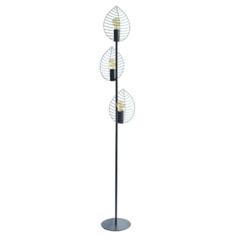 Lampadaire leaves 3l noir pas cher