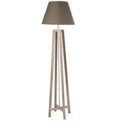 Lampadaire margaux marron pas cher