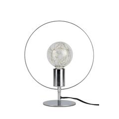 Lampe d. 25 cm silouett chrome pas cher