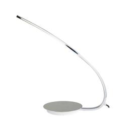 Lampe à poser arc chrome pas cher