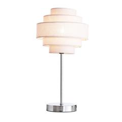 Lampe à poser horten beige pas cher