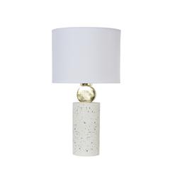 Lampe à poser terrazzo laiton pas cher