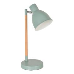 Lampe bois & métal h. 38 cm mila bois cactus pas cher