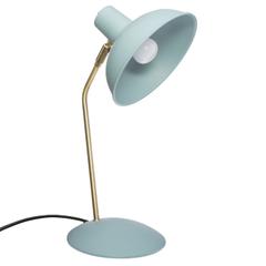 Lampe de bureau arc h. 38 cm celia vert d'eau pas cher