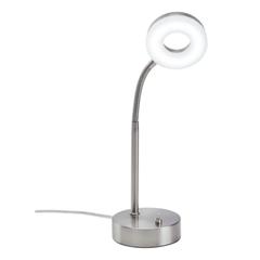 Lampe de bureau led h. 39 cm frantz nickel pas cher