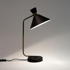 Lampe laiton vieilli zoticus pas cher