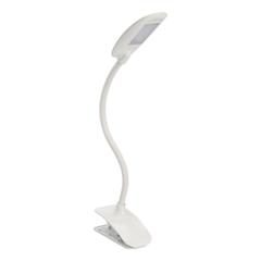 Lampe pince de bureau delta blanc pas cher