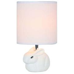 Lampe rabbit coloris blanc pas cher