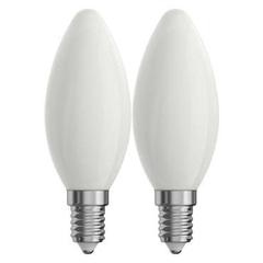 Lot de 2 ampoules 2 am led fil flm 6.5w e14 pas cher