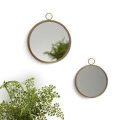 Lot de 2 miroirs ronds à suspendre , uyova pas cher