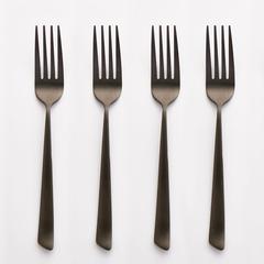 Lot de 4 fourchettes inox , sarubbo pas cher