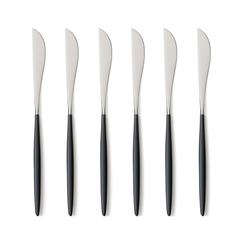 Lot de 6 couteaux inox , barbule pas cher