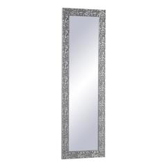 Miroirs 43x133 cm hexa argent pas cher