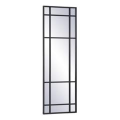 Miroirs 50x150 cm verriere noir pas cher