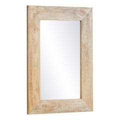 Miroirs 50x70 cm mango naturel pas cher