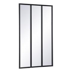 Miroirs 75x120 cm induza noir pas cher