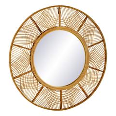 Miroirs d.89 cm siena naturel pas cher