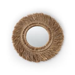 Miroirs en rotin et sisal , loully pas cher