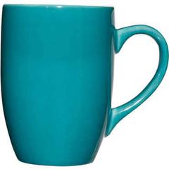 Mug 11 cm en faïence colorama coloris bleu pas cher