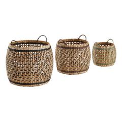 Panier set de 3 ladra multicolor pas cher