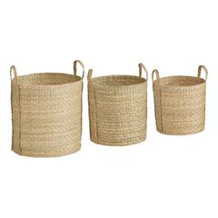 Paniers set de 3 dana naturel pas cher