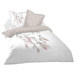 Parure housse de couette 240x260 cm + 2 taies d'oreiller dream pas cher