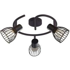 Plafonnier spirale blacky 3 pas cher