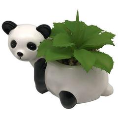 Plantes artificielle dans pot panda pas cher