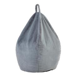 Poire d70xh90 cm tendresse gris pas cher