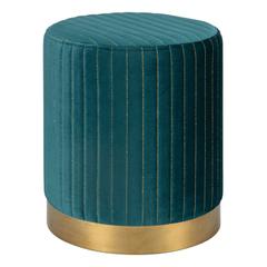 Pouf h. 38 cm goldy vert pas cher