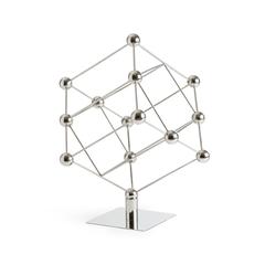 Sculpture atomes en acier h56 , 5 cm atomia pas cher