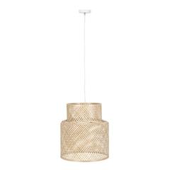 Suspension en bambou bali d.40 cm naturel pas cher