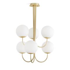 Suspension laiton et opaline , moricio pas cher