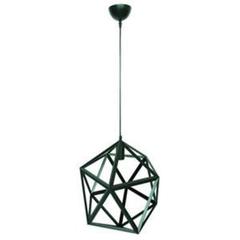 Suspension métal 120 cm lance coloris noir pas cher