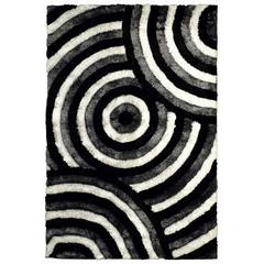 Tapis 120x170 cm domi cercles pas cher