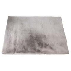 Tapis 120x170 cm rabbit coloris gris pas cher