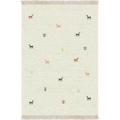 Tapis 160x230 cm lama beige pas cher