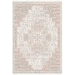 Tapis 160x230 cm margot rose pas cher