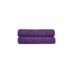 Tapis de bain 50x70 cm basic prune pas cher