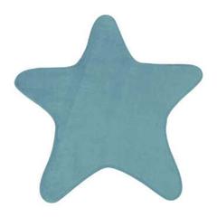Tapis enfants ø100 cm miki star coloris bleu pas cher