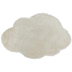 Tapis enfants 60x90 cm nuage blanc pas cher