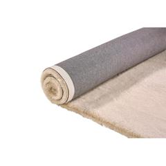 Tapis fausse fourrure 150x200 jacob beige pas cher