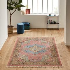 Tapis vintage en coton , lexy pas cher