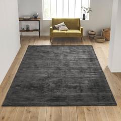 Tapis xxl uni effet vieilli 100% viscose , izri pas cher