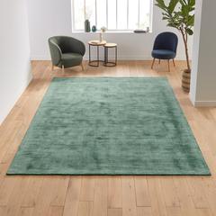 Tapis xxl uni effet vieilli 100% viscose , izri pas cher