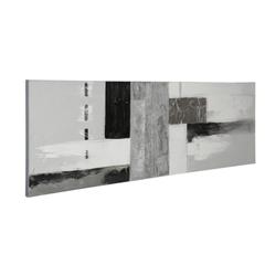 Toile peint 50x150 grey lagon pas cher